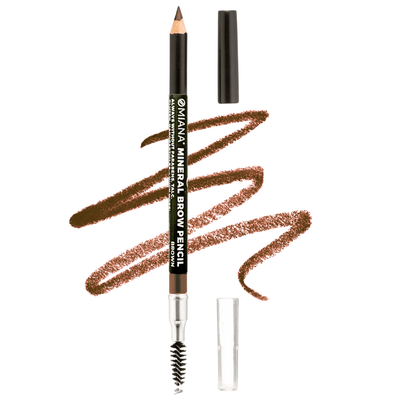 Omiana Natural Cosmetics Brows Brown Mineral Brow Pencils - Without Boron Nitride, Paraben-Free, & More!