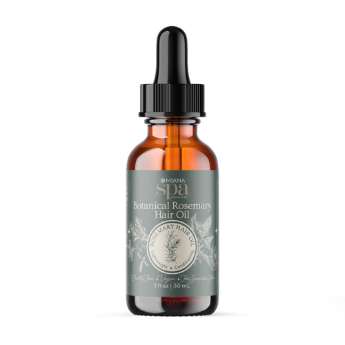 Omiana Natural Cosmetics Oil Botanical Rosemary Hair Oil – Lightweight Conditioning Oil for Scalp & Hair
