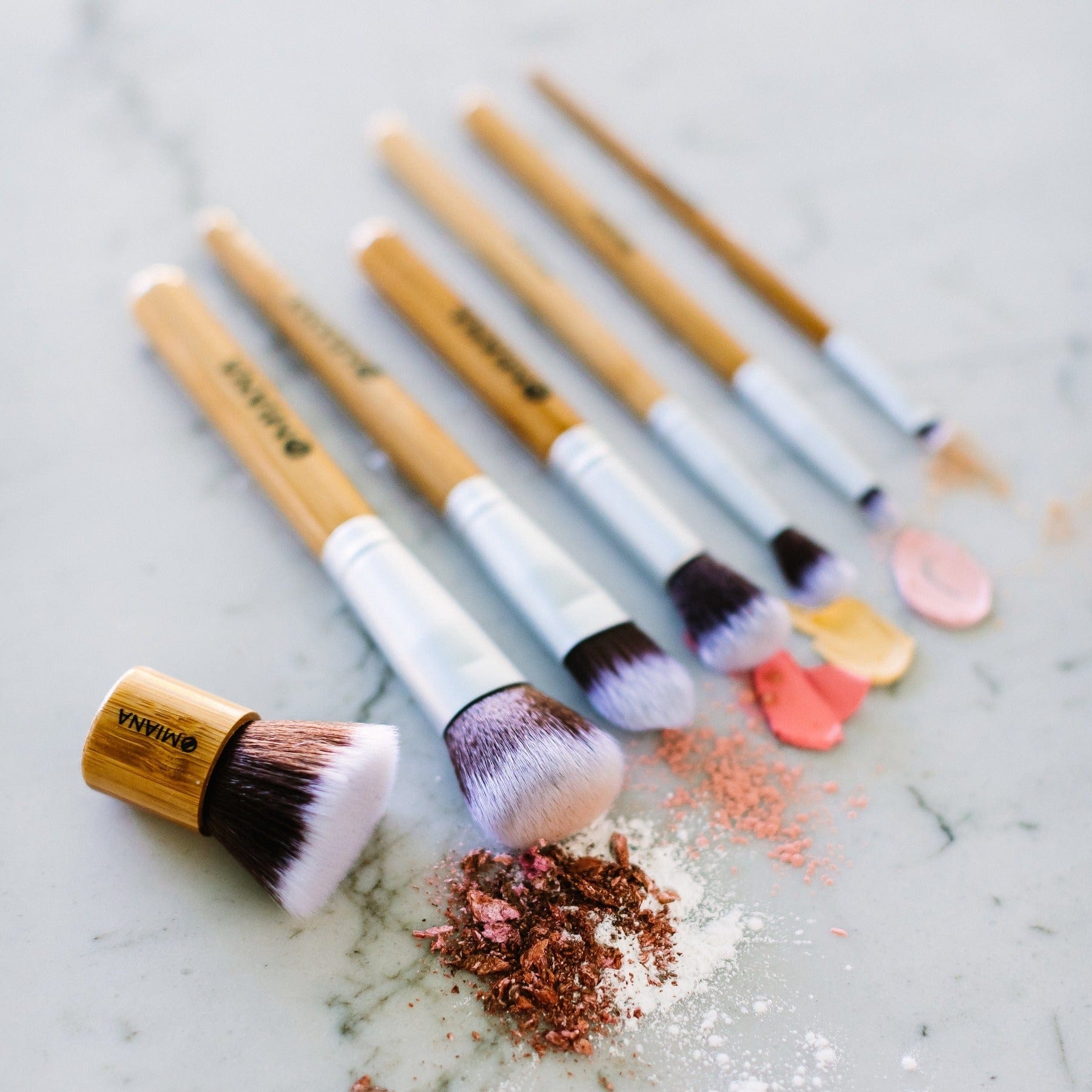 Omiana Beauty Brushes Vegan Perfect Complexion Face Brush
